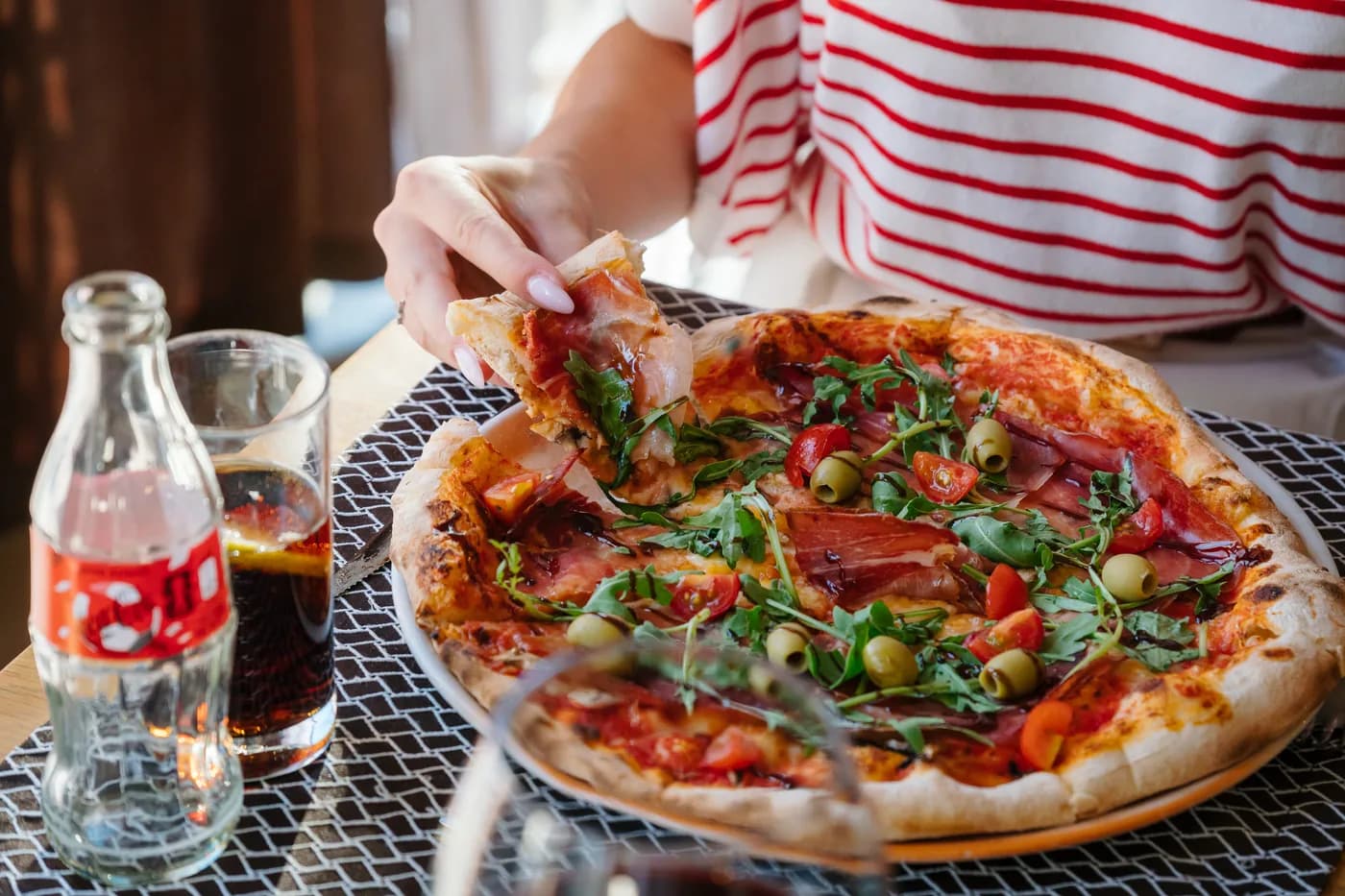 Svježe pečena pizza